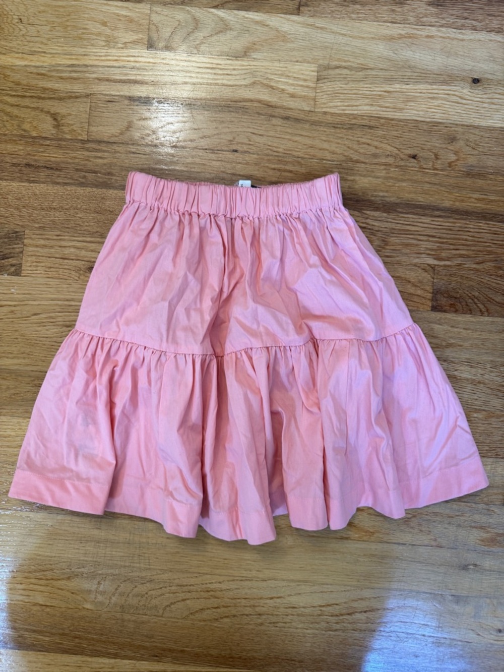 Abercrombie Pink Tiered Elastic-Waist Skirt
